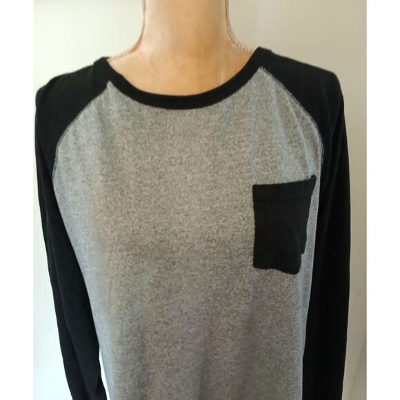 Unisex gray baseball jersey Revolution size L cotton polyester blend - Picture 3 of 4